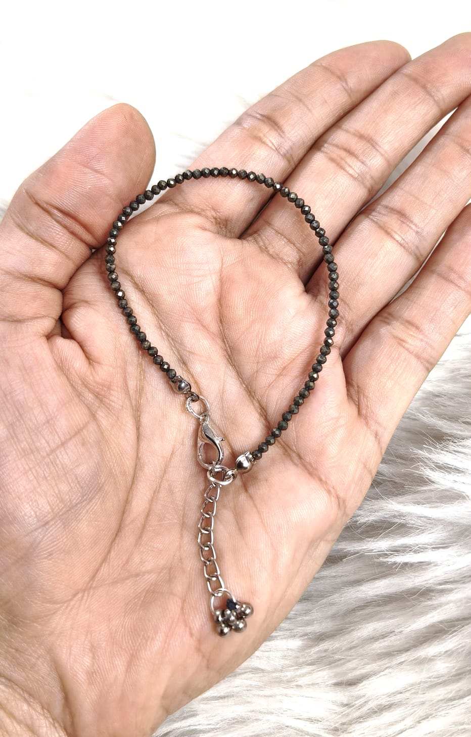 Pyrite Anklet