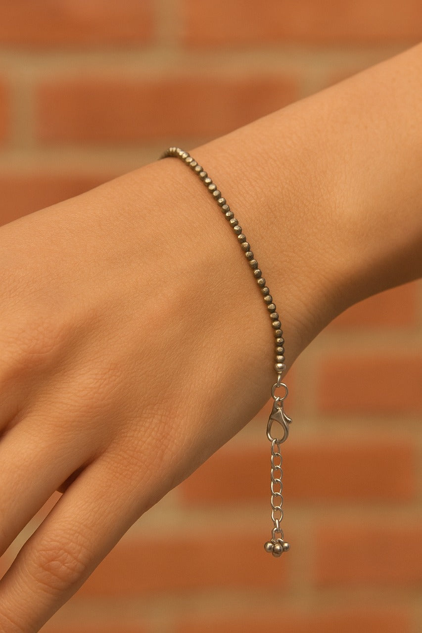 Pyrite Anklet